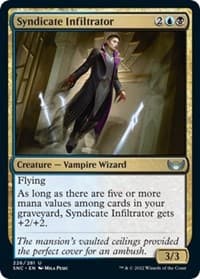 Syndicate Infiltrator - Streets of New Capenna - Magic: The Gathering card