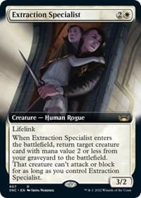 Extraction Specialist (Extended Art) - Streets of New Capenna - Magic: The Gathering card