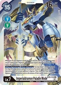 Imperialdramon Paladin Mode - New Awakening - Digimon Card Game card