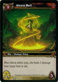 Alecia Hall - The Hunt for Illidan - WoW card