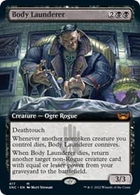 Body Launderer (Extended Art) - Streets of New Capenna - Magic: The Gathering card