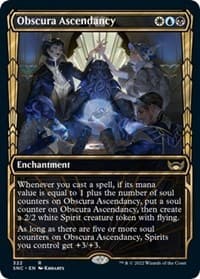 Obscura Ascendancy (Showcase) - Streets of New Capenna - Magic: The Gathering card