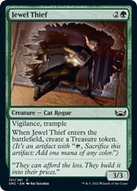 Jewel Thief - Streets of New Capenna - Magic: The Gathering card