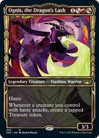 Ognis, the Dragon's Lash (Showcase) - Streets of New Capenna - Magic: The Gathering card