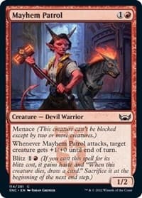 Mayhem Patrol - Streets of New Capenna - Magic: The Gathering card