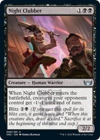 Night Clubber - Streets of New Capenna - Magic: The Gathering card