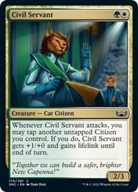 Civil Servant - Streets of New Capenna - Magic: The Gathering card