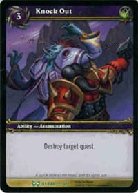 Knock Out - The Hunt for Illidan - WoW card