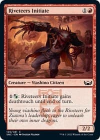 Riveteers Initiate - Streets of New Capenna - Magic: The Gathering card