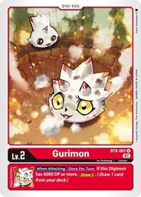 Gurimon - New Awakening - Digimon Card Game card