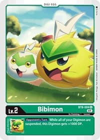 Bibimon - New Awakening - Digimon Card Game card