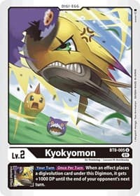 Kyokyomon - New Awakening - Digimon Card Game card