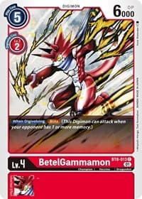 BetelGammamon - New Awakening - Digimon Card Game card