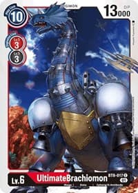 UltimateBrachiomon - New Awakening - Digimon Card Game card