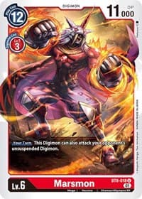 Marsmon - New Awakening - Digimon Card Game card