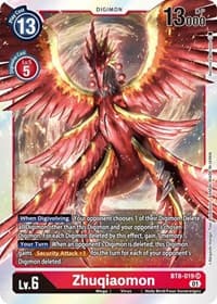 Zhuqiaomon - New Awakening - Digimon Card Game card