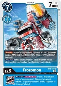 Frozomon - New Awakening - Digimon Card Game card