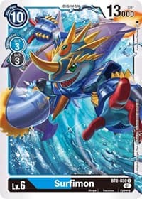 Surfimon - New Awakening - Digimon Card Game card