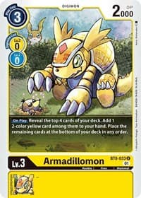 Armadillomon - New Awakening - Digimon Card Game card