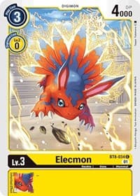 Elecmon - New Awakening - Digimon Card Game card