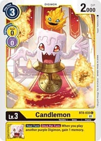 Candlemon - New Awakening - Digimon Card Game card