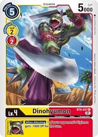 Dinohyumon - New Awakening - Digimon Card Game card