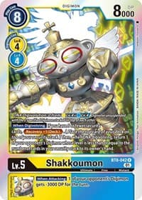 Shakkoumon - New Awakening - Digimon Card Game card