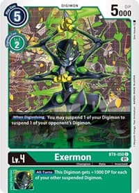 Exermon - New Awakening - Digimon Card Game card