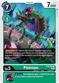 Pistmon - New Awakening - Digimon Card Game card