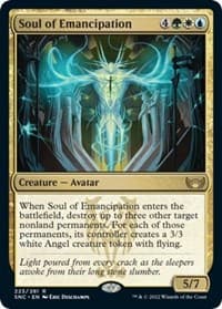 Soul of Emancipation - Streets of New Capenna - Magic: The Gathering card