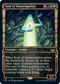 Soul of Emancipation (Showcase) - Streets of New Capenna - Magic: The Gathering card