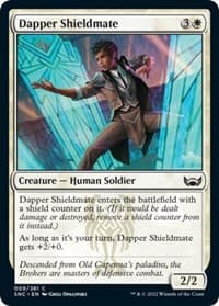 Dapper Shieldmate - Streets of New Capenna - Magic: The Gathering card