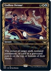 Endless Detour (Showcase) - Streets of New Capenna - Magic: The Gathering card
