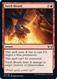 Torch Breath - Streets of New Capenna - Magic: The Gathering card