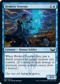 Brokers Veteran - Streets of New Capenna - Magic: The Gathering card