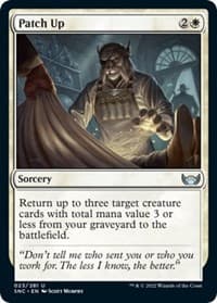 Patch Up - Streets of New Capenna - Magic: The Gathering card