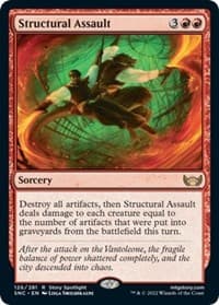 Structural Assault - Streets of New Capenna - Magic: The Gathering card