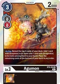 Agumon - New Awakening - Digimon Card Game card