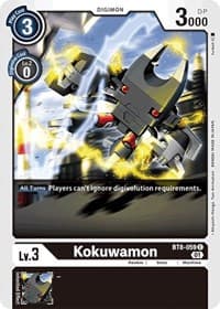 Kokuwamon - New Awakening - Digimon Card Game card