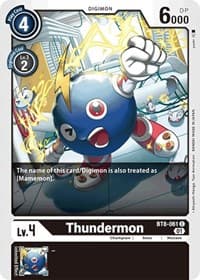Thundermon - New Awakening - Digimon Card Game card