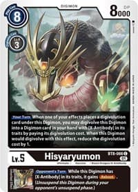 Hisyaryumon - New Awakening - Digimon Card Game card