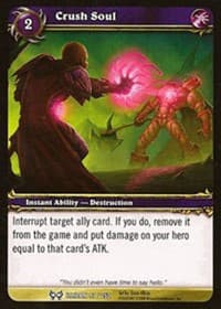 Crush Soul - The Hunt for Illidan - WoW card