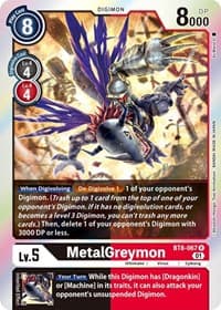 MetalGreymon - New Awakening - Digimon Card Game card