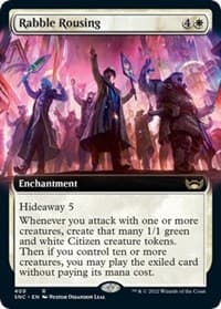 Rabble Rousing (Extended Art) - Streets of New Capenna - Magic: The Gathering card