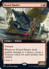 Hoard Hauler (Extended Art) - Streets of New Capenna - Magic: The Gathering card