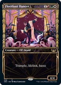 Fleetfoot Dancer (Showcase) - Streets of New Capenna - Magic: The Gathering card