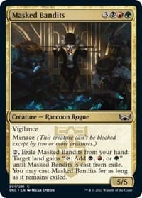 Masked Bandits - Streets of New Capenna - Magic: The Gathering card