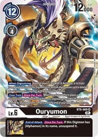 Ouryumon - New Awakening - Digimon Card Game card