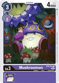 Mushroomon - New Awakening - Digimon Card Game card