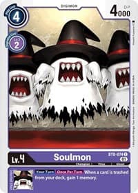 Soulmon - New Awakening - Digimon Card Game card